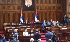 21. april 2017. Druga sednica Prvog redovnog zasedanja Narodne skupštine Republike Srbije u 2017. godini